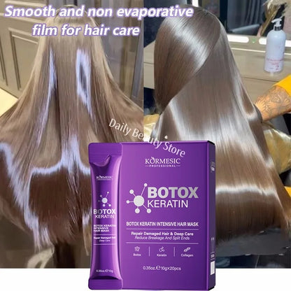 Magical Keratin Hair Mask 5 Seconds Repair Damaged Frizzy Hair Soft Smooth Shiny Nutrition Deep Moisturize Nourishing Hair Care